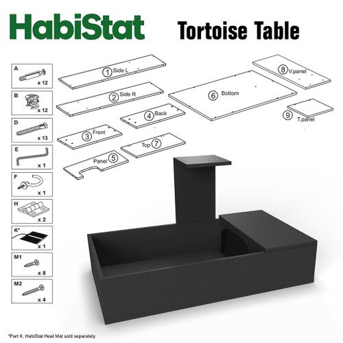 Black Tortoise Table Instructions